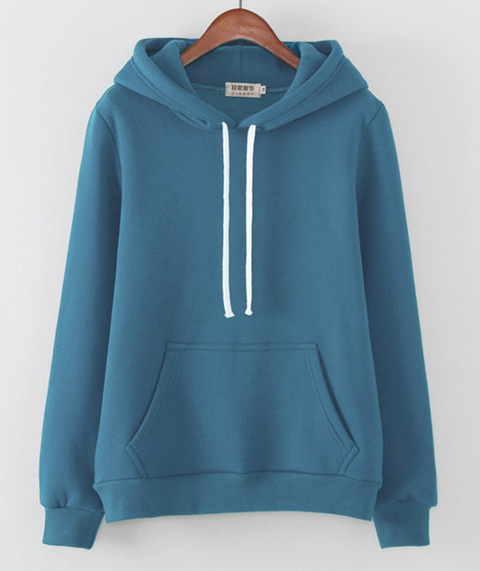 Hoodie einfach locker plus Fleece Top 231