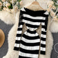 Sexy long sleeve knitted sweater lace panel sweater  191