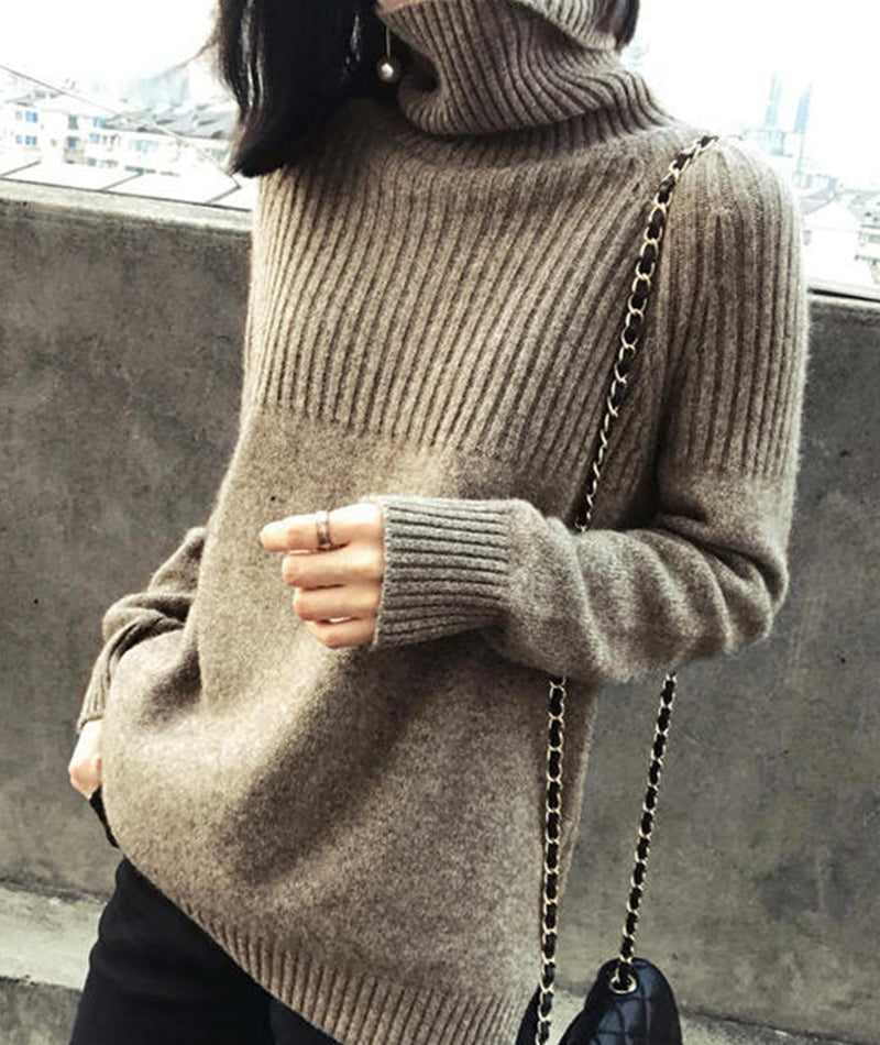 Sweater fashion turtleneck sweater  107