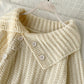 Sweater cute v neck long sleeve sweater  103