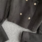 High waist short coat versatile long sleeve blouse women  1651