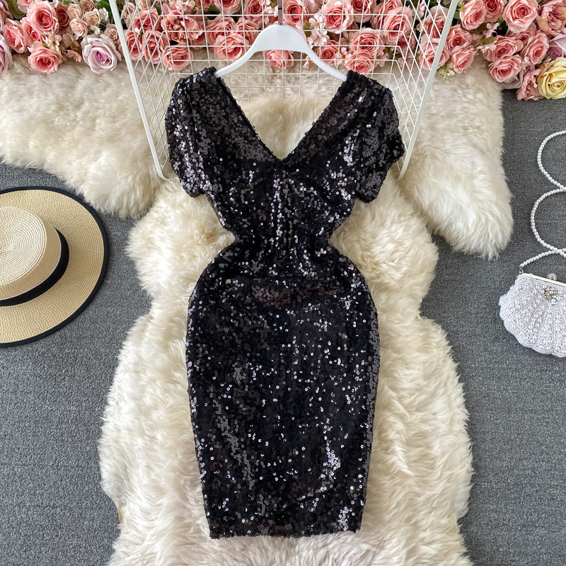 Waist closing slim temperament bottomed Hip Wrap Skirt  3415