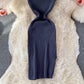 Ice silk knitted suspender dress  2996