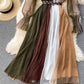 Stylish long sleeve dress shirt dress  1311