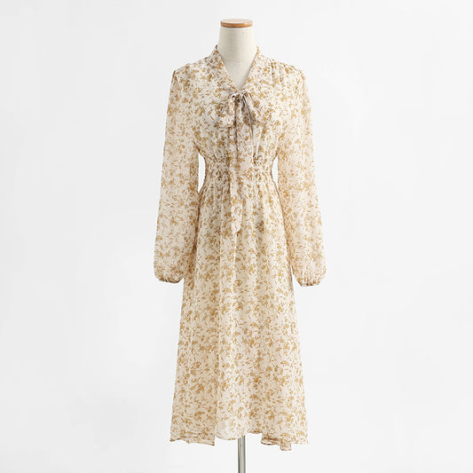 Le tempérament littéraire New Retro montre une jupe fine pour femme 2185