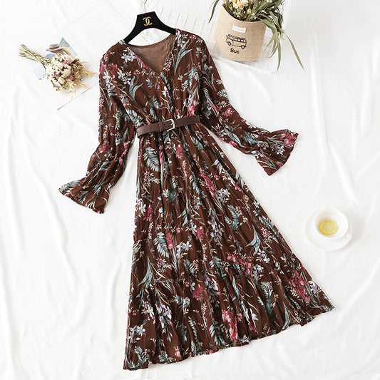 Super xiansen French style pleated skirt  2290