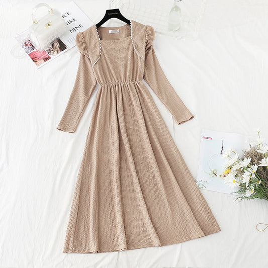 Small black skirt fashion age reduction gentle wind small waist skirt  2400