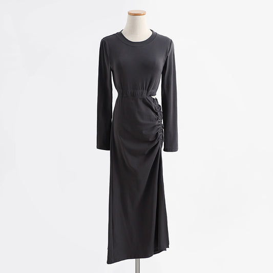 Jupe noire slim rajeunissante style étranger jupe sexy à fond pour enfants 2317