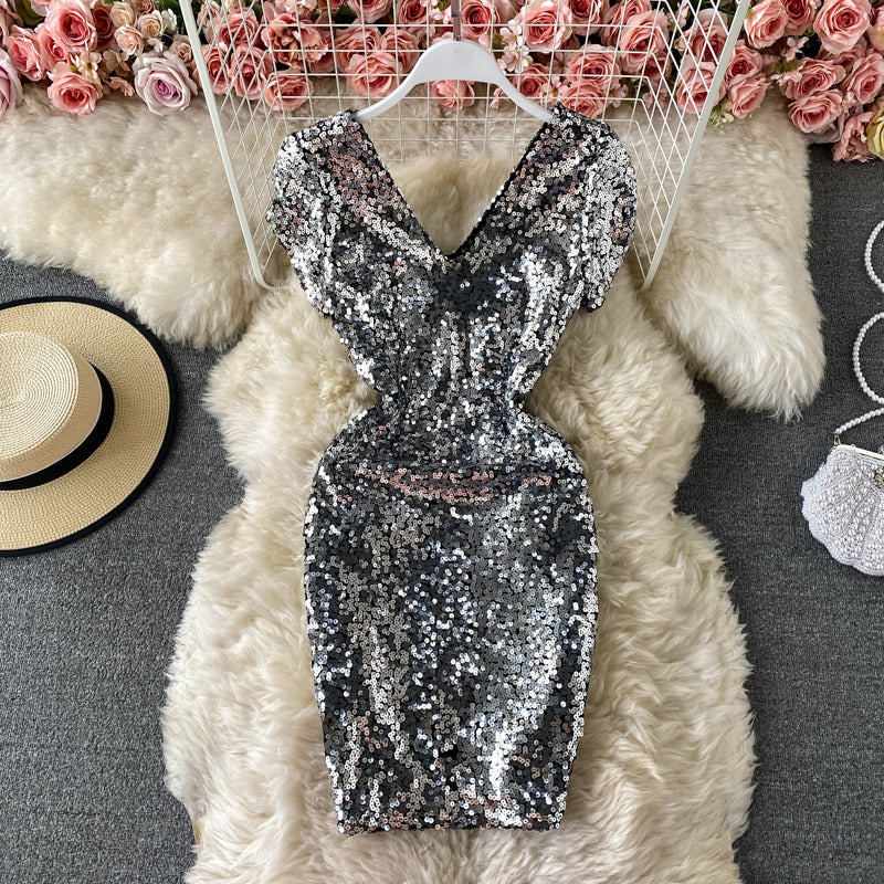 Waist closing slim temperament bottomed Hip Wrap Skirt  3415