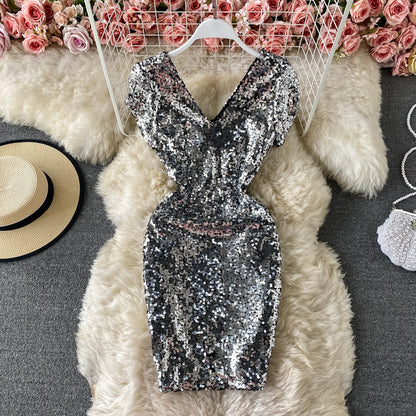 Waist closing slim temperament bottomed Hip Wrap Skirt  3415