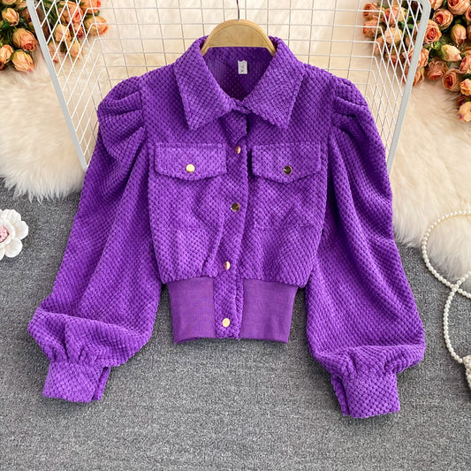 Manteau cardigan slim à boutonnage simple 1653