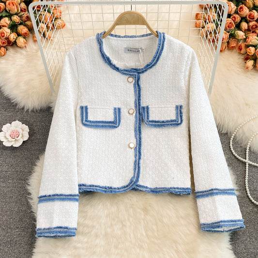 Manteau de style petit manteau polyvalent de style étranger pour femme 1659