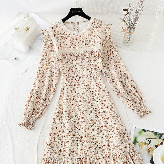 Nouvelle jupe coupe-vent douce au tempérament français du début du printemps, série super fée 2415