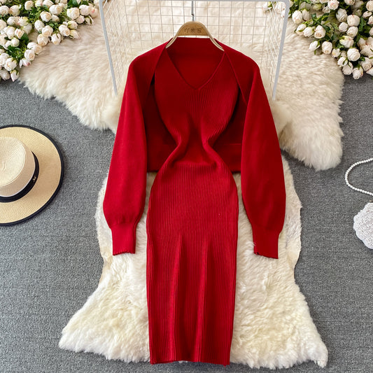 Fashion sexy elastic tight backless suspender skirt Hip Wrap Dress  3388