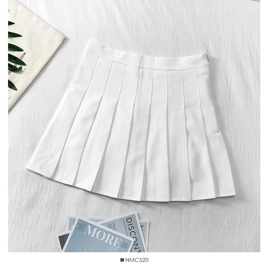 High waist slim Harajuku casual short skirt female  2522
