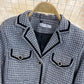 Small fragrance suit collar coat female French celebrity temperament  1682