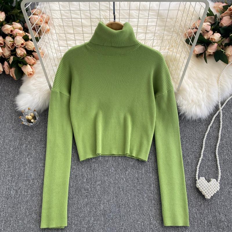 Pullover knit top sweater  1613