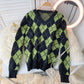 Lazy wind sweater women's autumn and winter sweater  1592