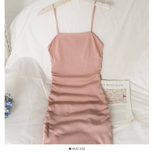 Koreanischer enger und schlanker Hüftwickelrock mit hoher Taille für Frauen 2687