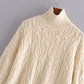 Women's turtleneck for autumn 2020 eight-strand knitwear  1370