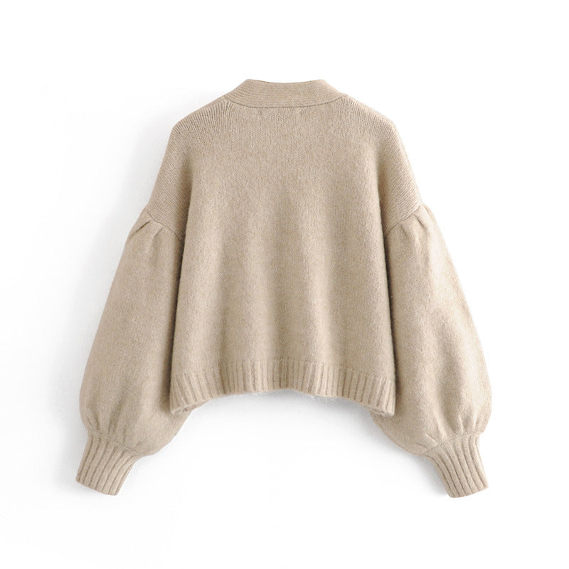 Autumn women's cardigan sweater sweater coat  1357