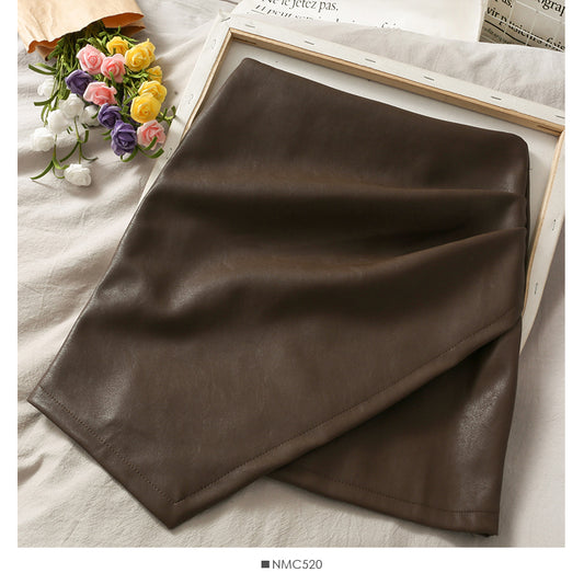 Women's small pleated Hip Wrap Skirt  2667