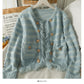Knitwear women's autumn short versatile tassel sweater fashion  1966