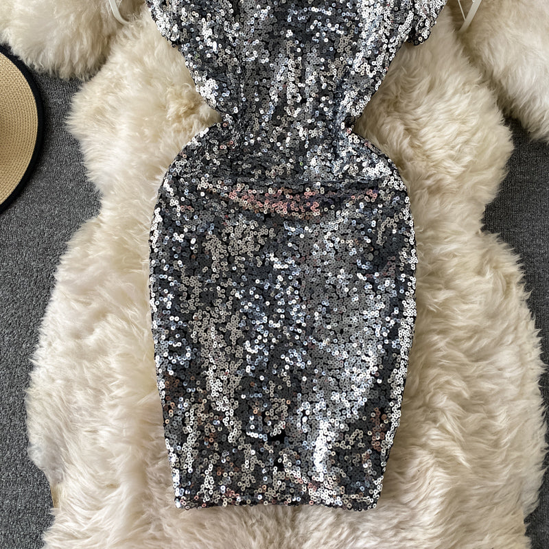 Waist closing slim temperament bottomed Hip Wrap Skirt  3415