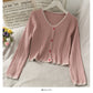 Slim vertical stripe sweater  1704