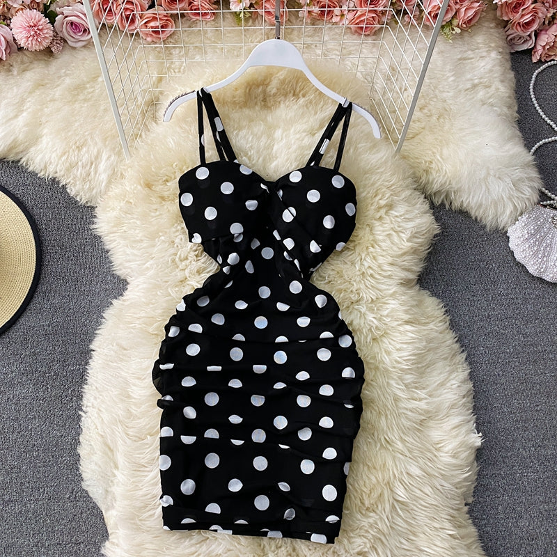 French light cooked Hepburn storm point Strapless suspender Hip Wrap Skirt  3411