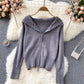 Autumn and winter new hooded sweater coat cardigan  1624