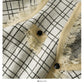 Zwei-Knopf-Bluse Damen Herbst Langarm vielseitiger dünner heller Seidenpullover 1971