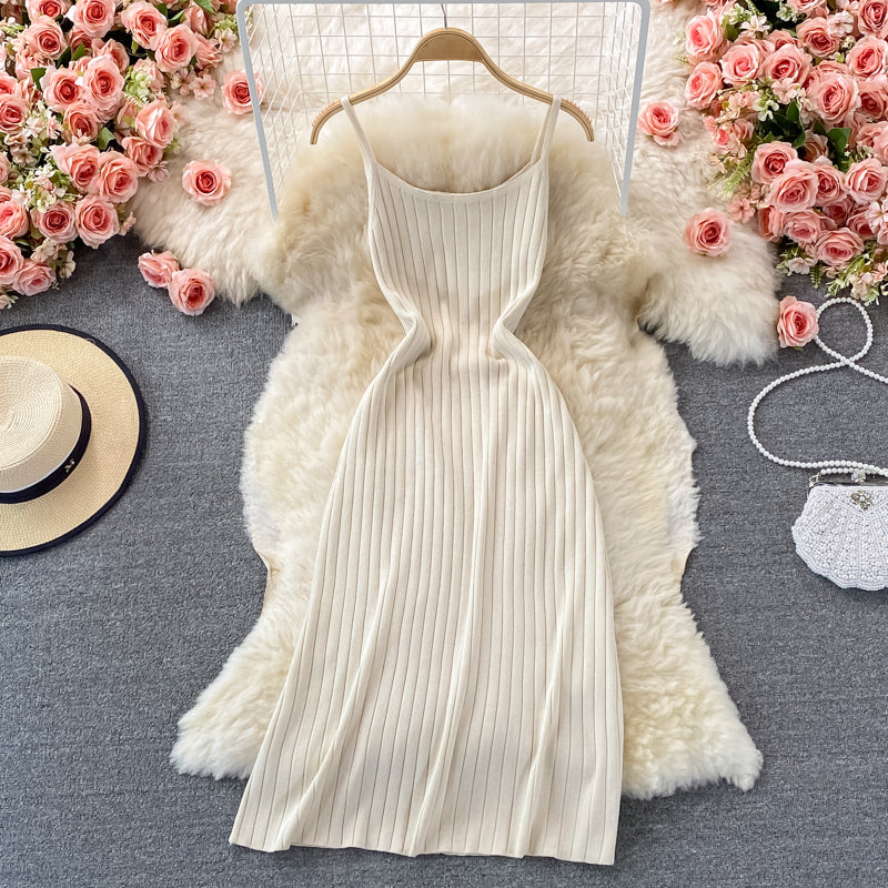 Jupe gilet sexy à bretelles 2742