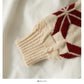 Cute round neck long sleeve sweater  1482