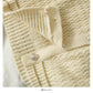 Sweater women's Phnom Penh wave edge stripe single breasted  1854