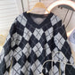 Lazy wind sweater women's autumn and winter sweater  1592