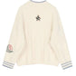 Loose, lazy, kiddie planet embroidered sweater  1439