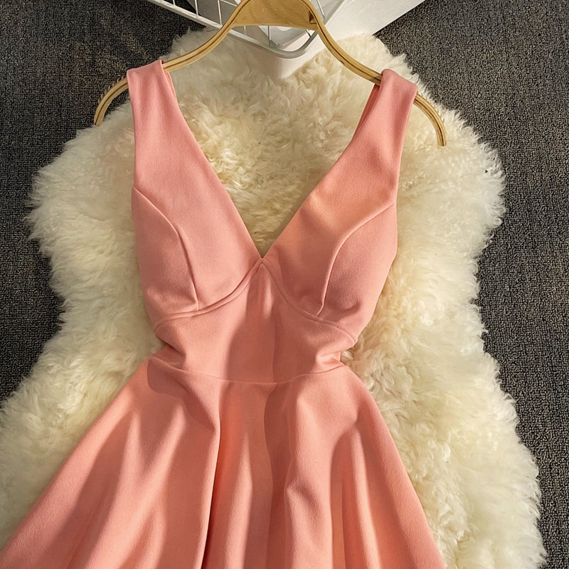 Jupe sexy taille haute à bretelles coréenne 3314