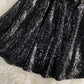Cute A line sequins short dress  1319