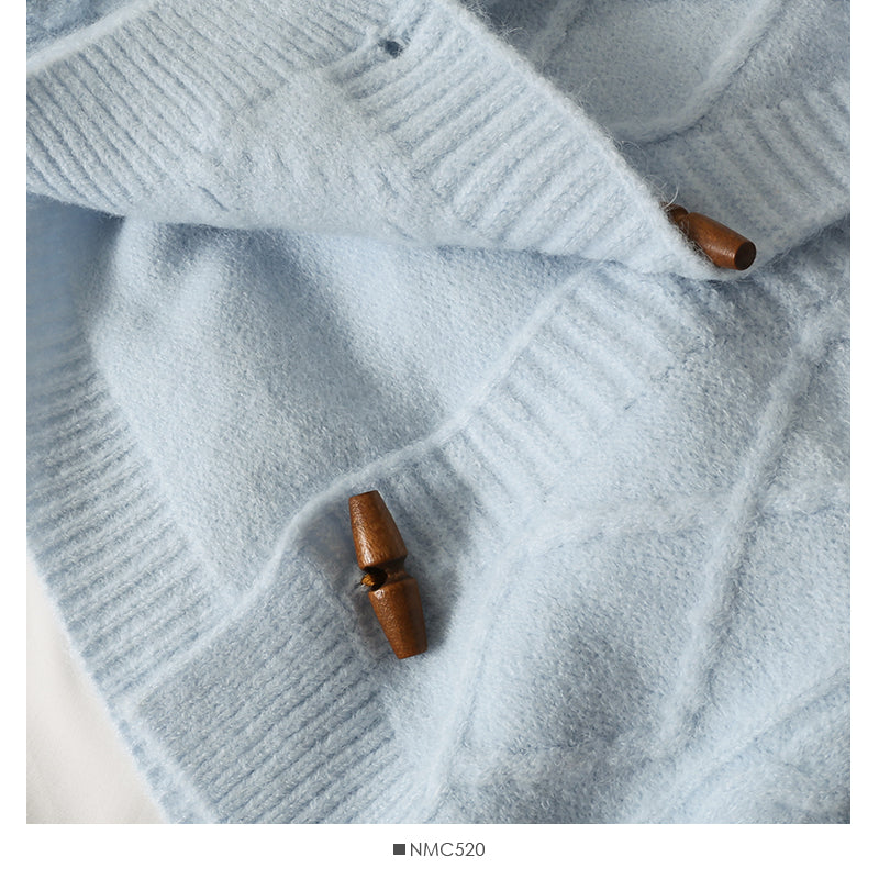 Plaid linen Lapel Long Sleeve Sweater Top  1897