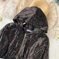 Coat Korean versatile Sequin hooded cardigan jacket  1654