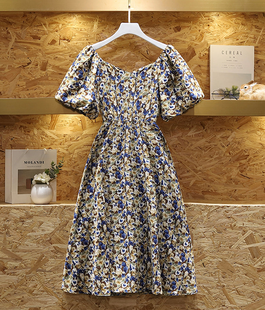 Cute floral dress, summer dress  1280