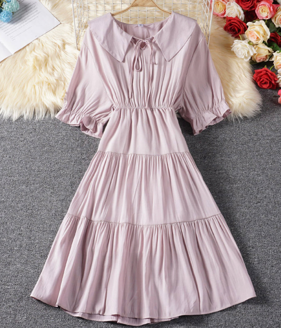 Lovely A line dress summer dress  1247