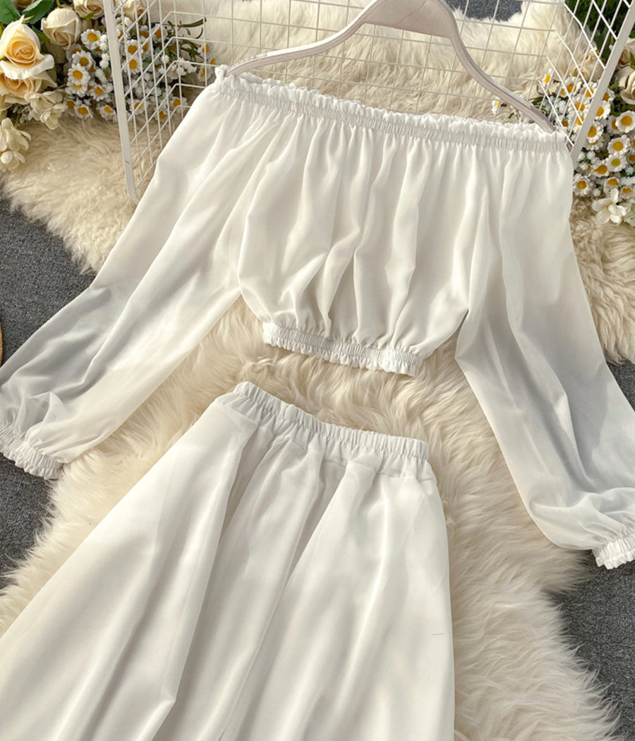 Mode Mädchenkleid zweiteiliges langärmliges Kleid 1240