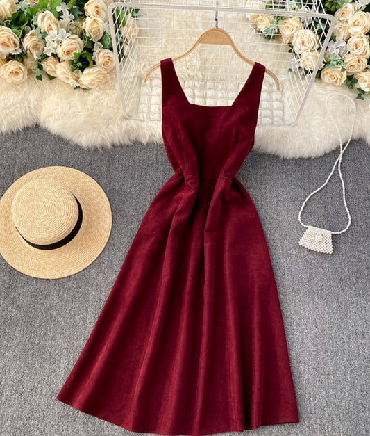 Cute A line short dress fashion dress  884