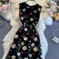 Black lace dress fashion dress  820