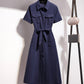 Elegant blue dress summer dress  1257
