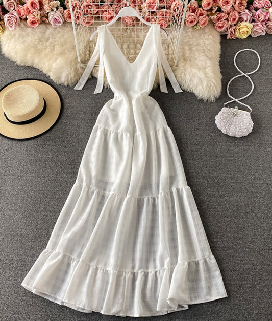 Cute A line short dress fashion dress  878