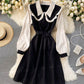 Cute A line short dress fashion dress  873