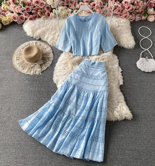 Robe mignonne en deux pièces de style A 710